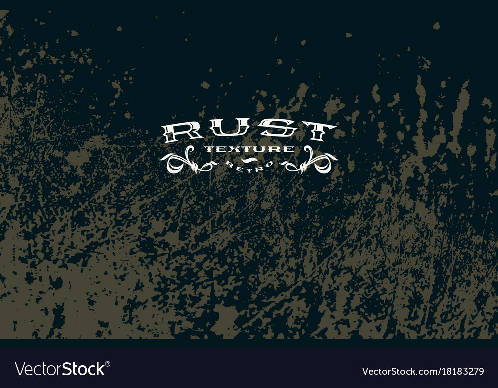 Texture of rust metal Royalty Free Vector Image