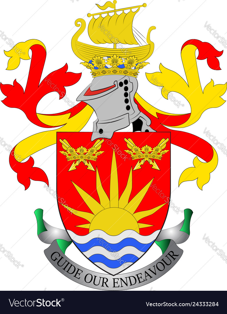 Wappen Suffolk in England