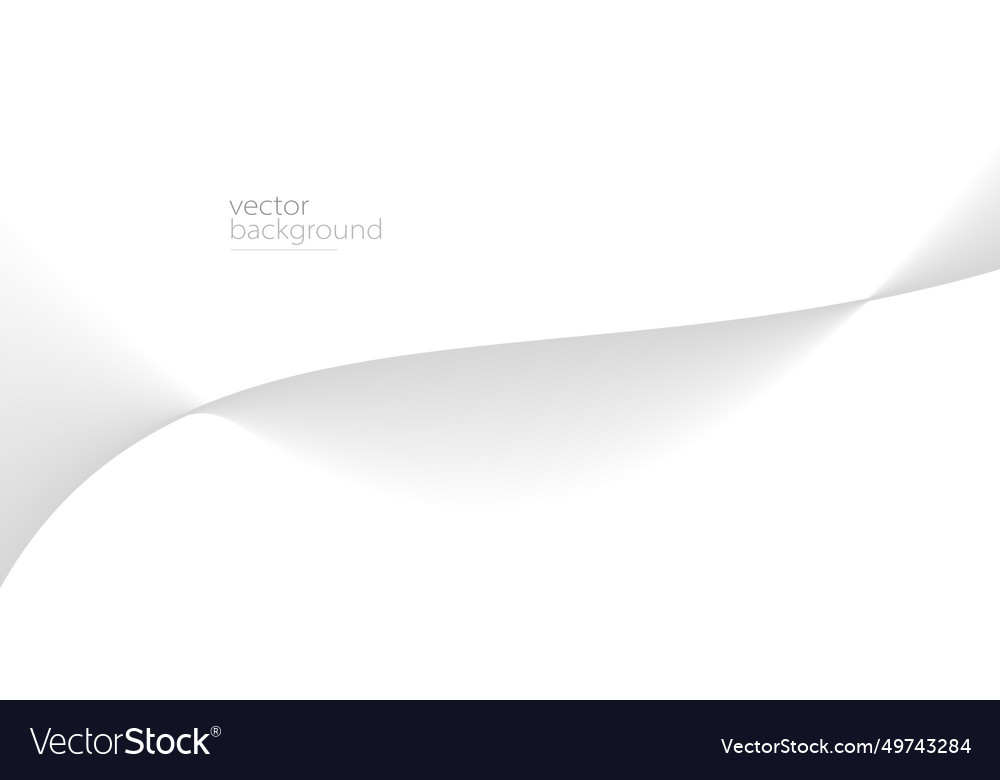 Curve shape flow abstract background in light