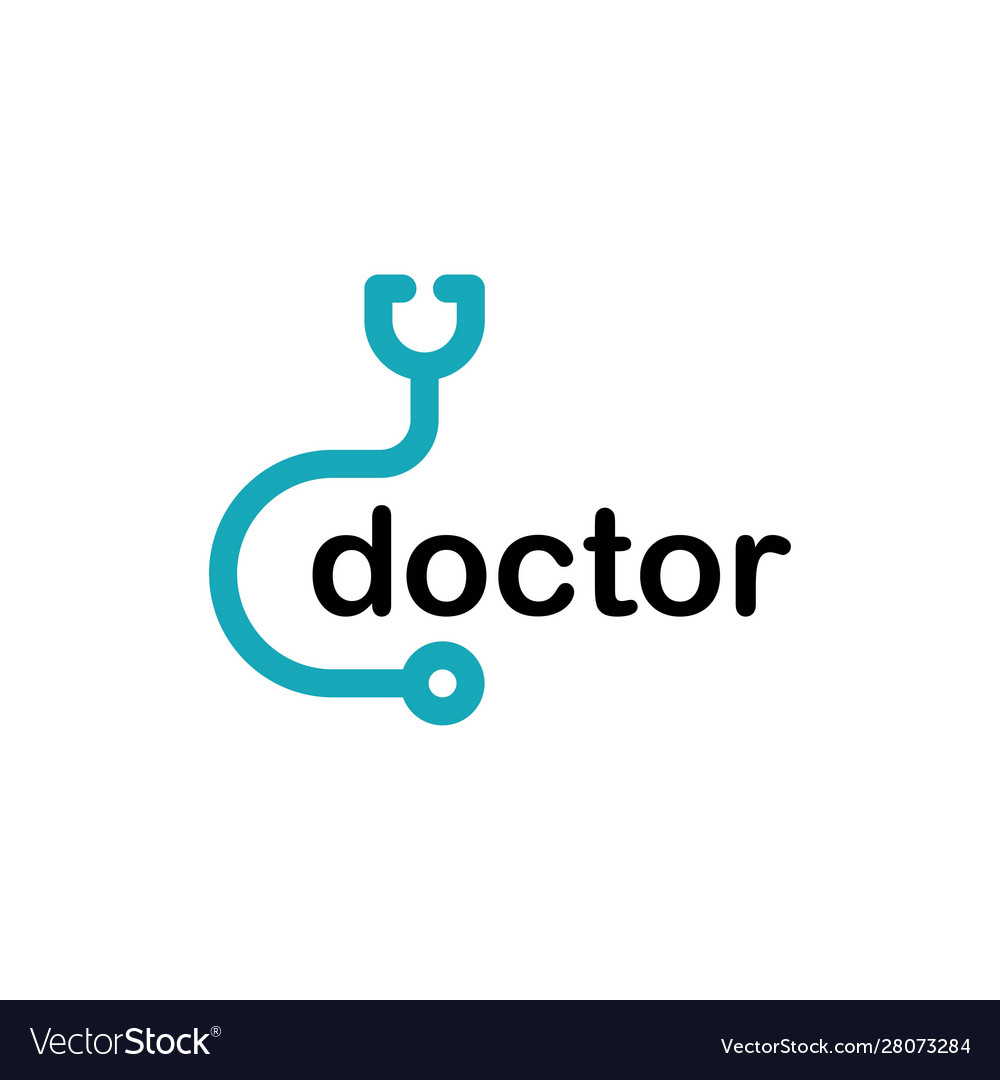 Stethoscope symbol Royalty Free Vector Image - VectorStock