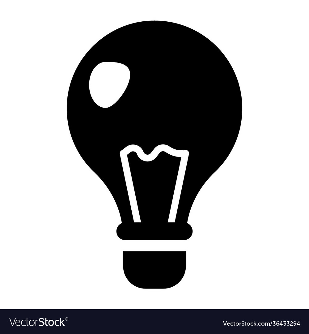 Bulb Royalty Free Vector Image - VectorStock