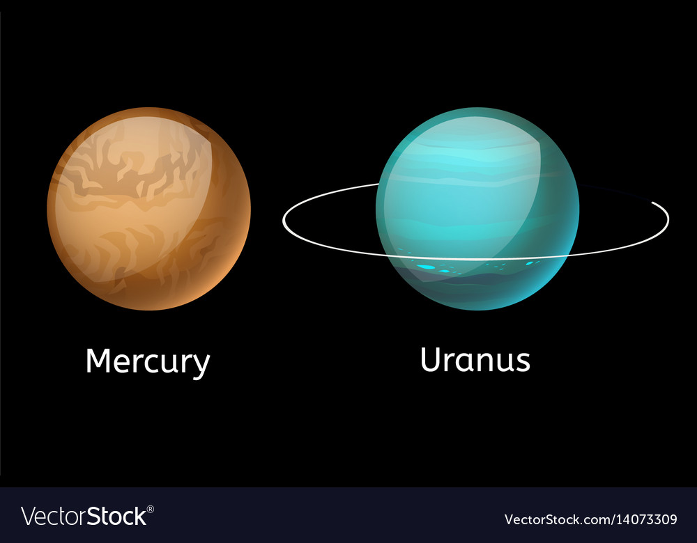 меркурий и уран