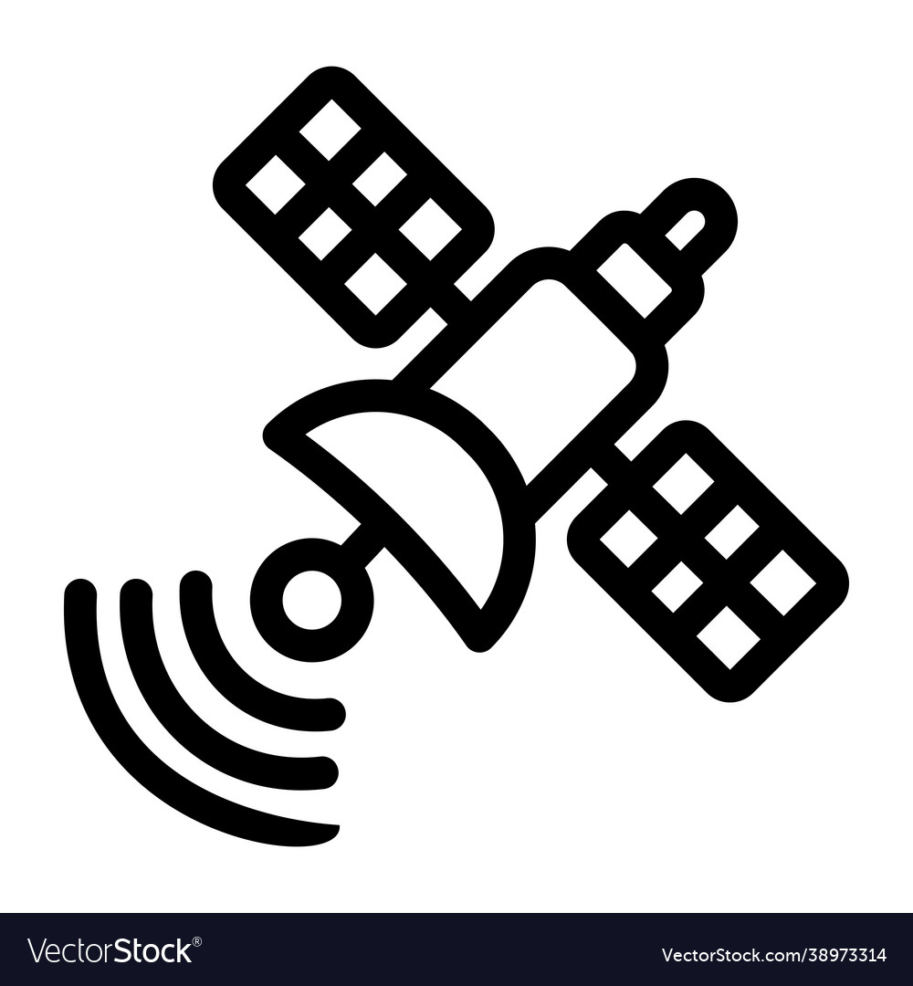 Satellite Royalty Free Vector Image - VectorStock