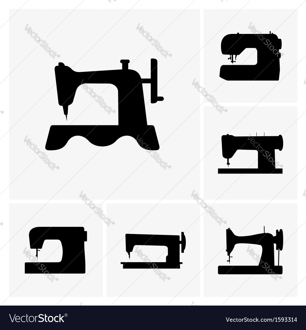 Sewing machine Royalty Free Vector Image - VectorStock