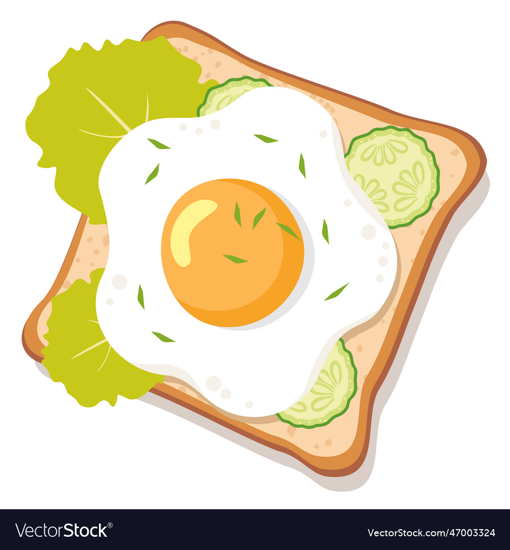 Egg sandwich cucumber