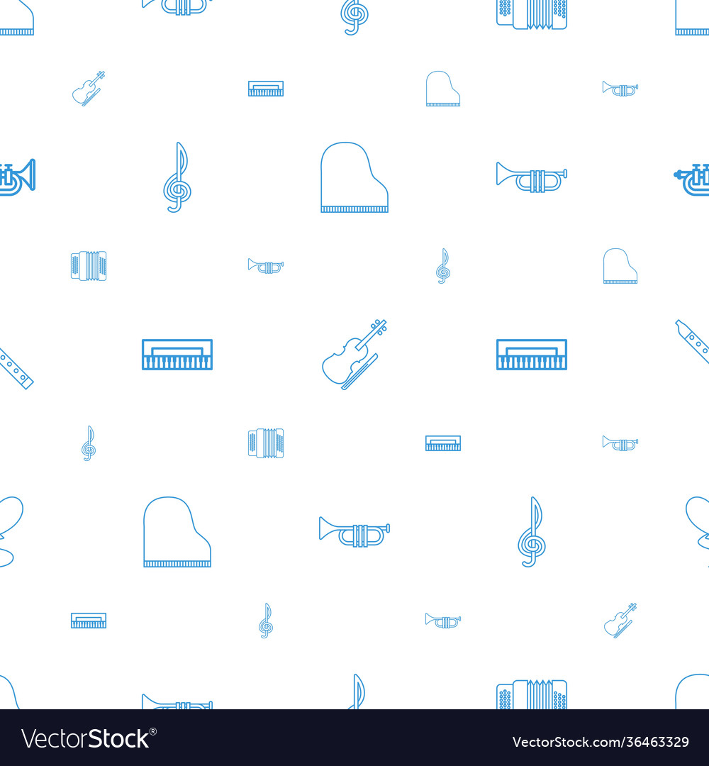 Classical icons pattern seamless white background