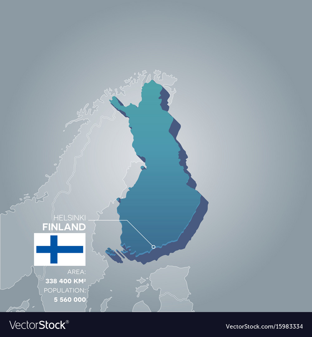 Finland information map