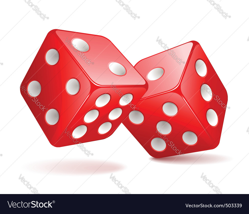 Dices Royalty Free Vector Image - Vectorstock