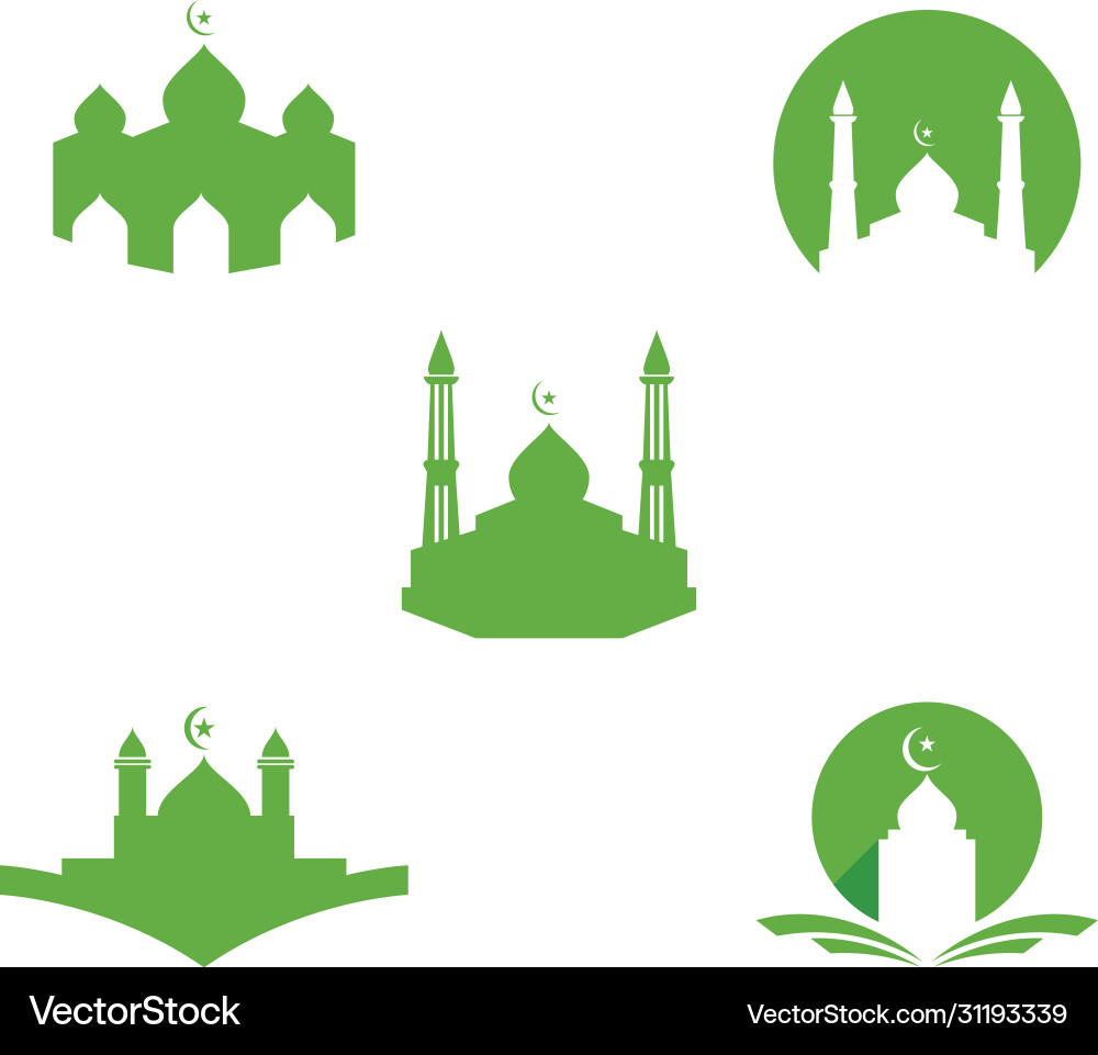 Islamic logo Royalty Free Vector Image - VectorStock