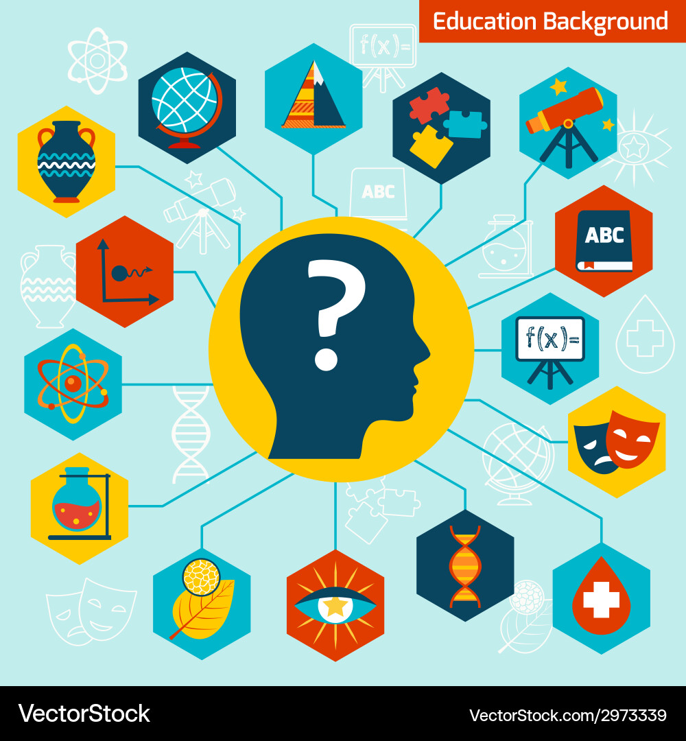 Science concept infographics Royalty Free Vector Image