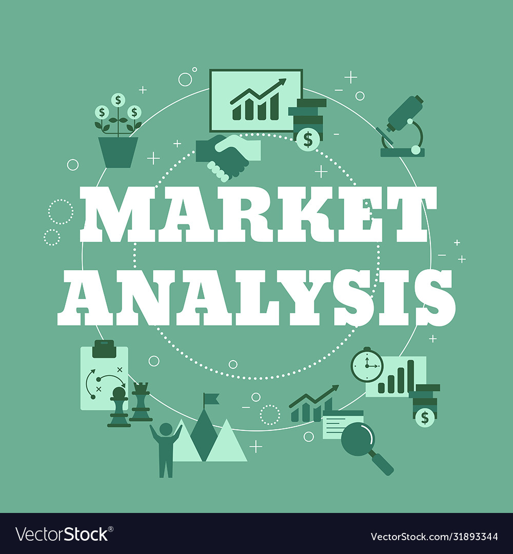 Market Analysis Concept Analysis Royalty Free Vector Image