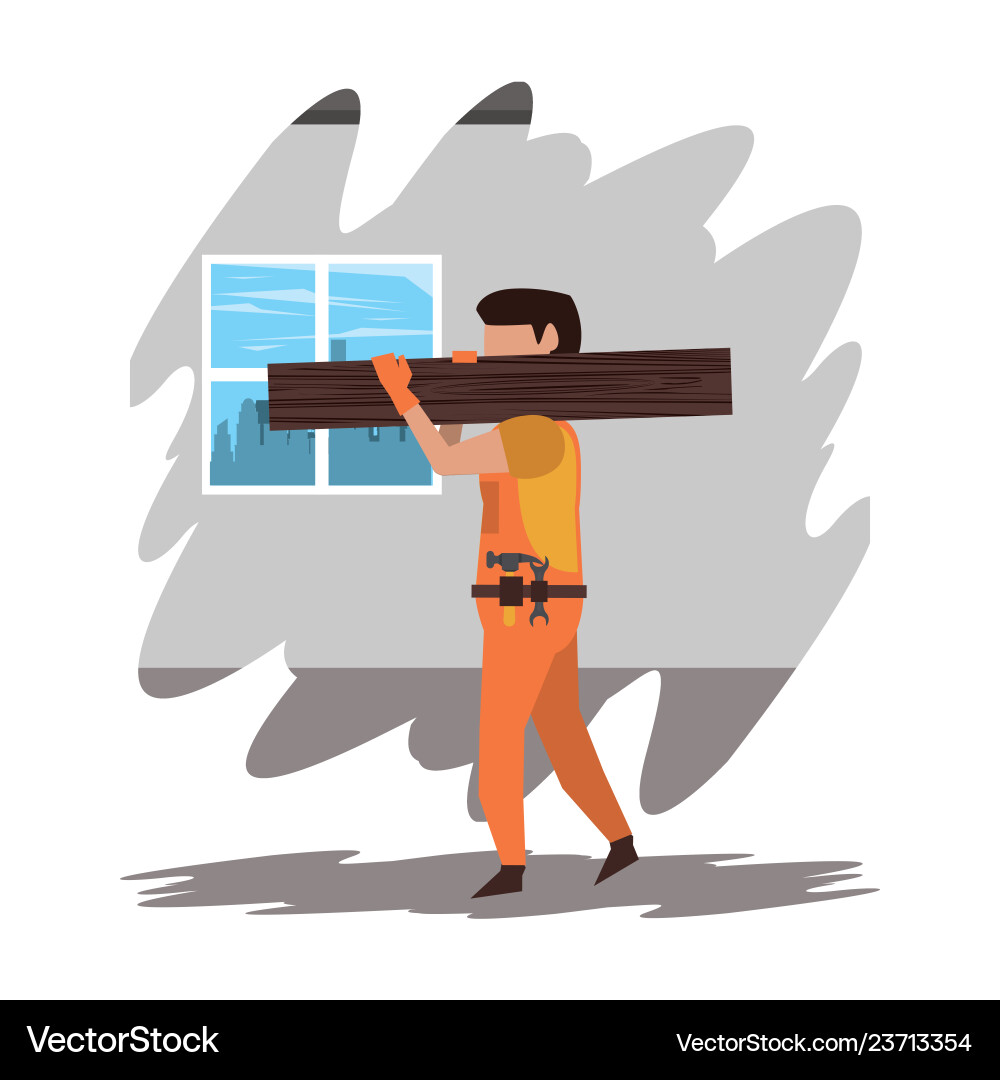 Construction workers concept Royalty Free Vector Image