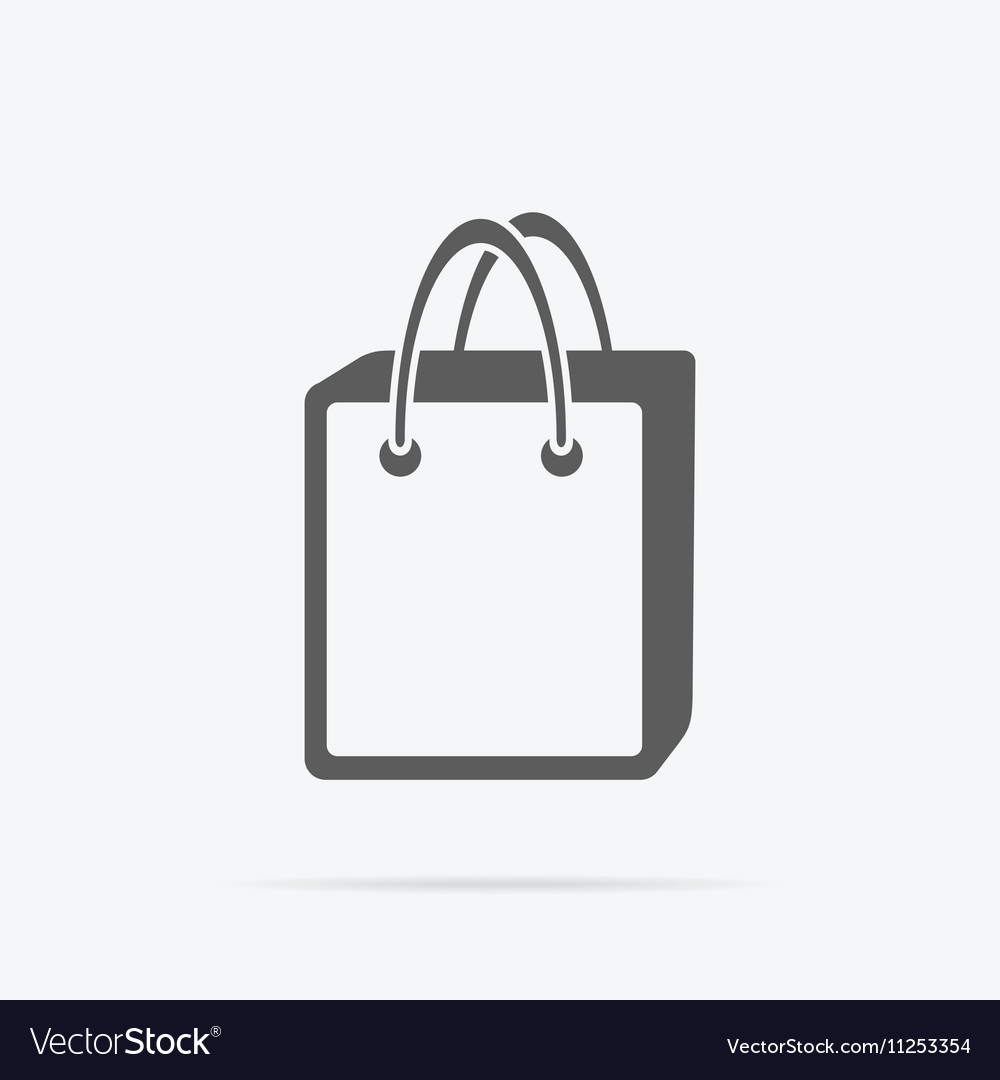 Shopping Bag Icon Outline Filled - Icon Shop - Download free icons for  commercial use