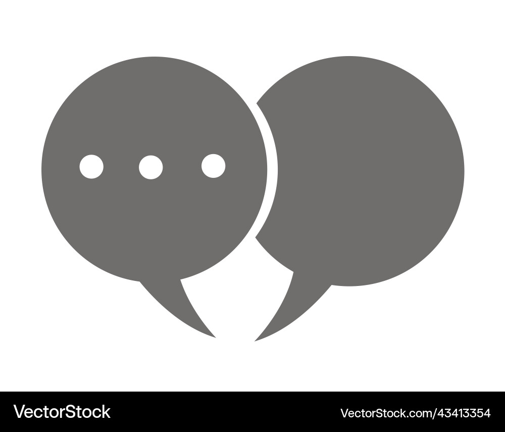 Speech bubble Royalty Free Vector Image - VectorStock