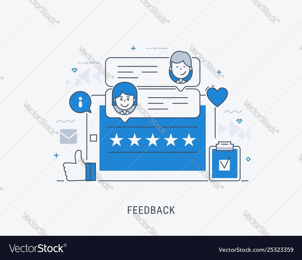 Feedback Royalty Free Vector Image - VectorStock