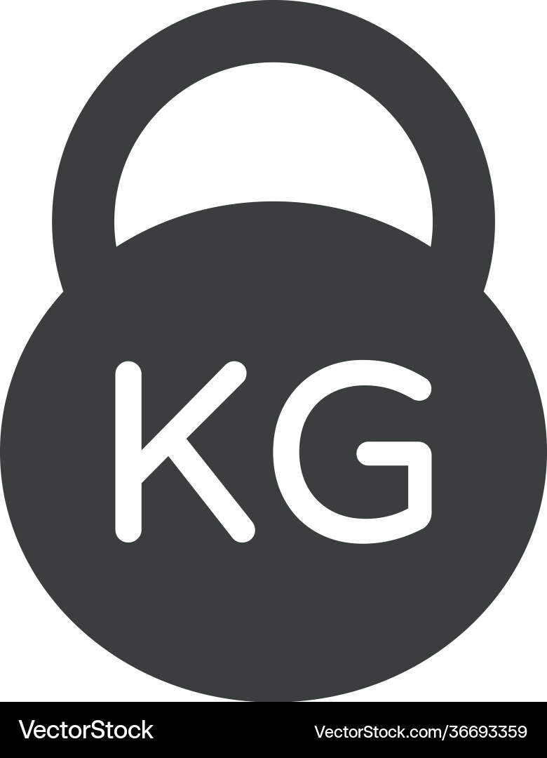 Kettlebell Royalty Free Vector Image - VectorStock