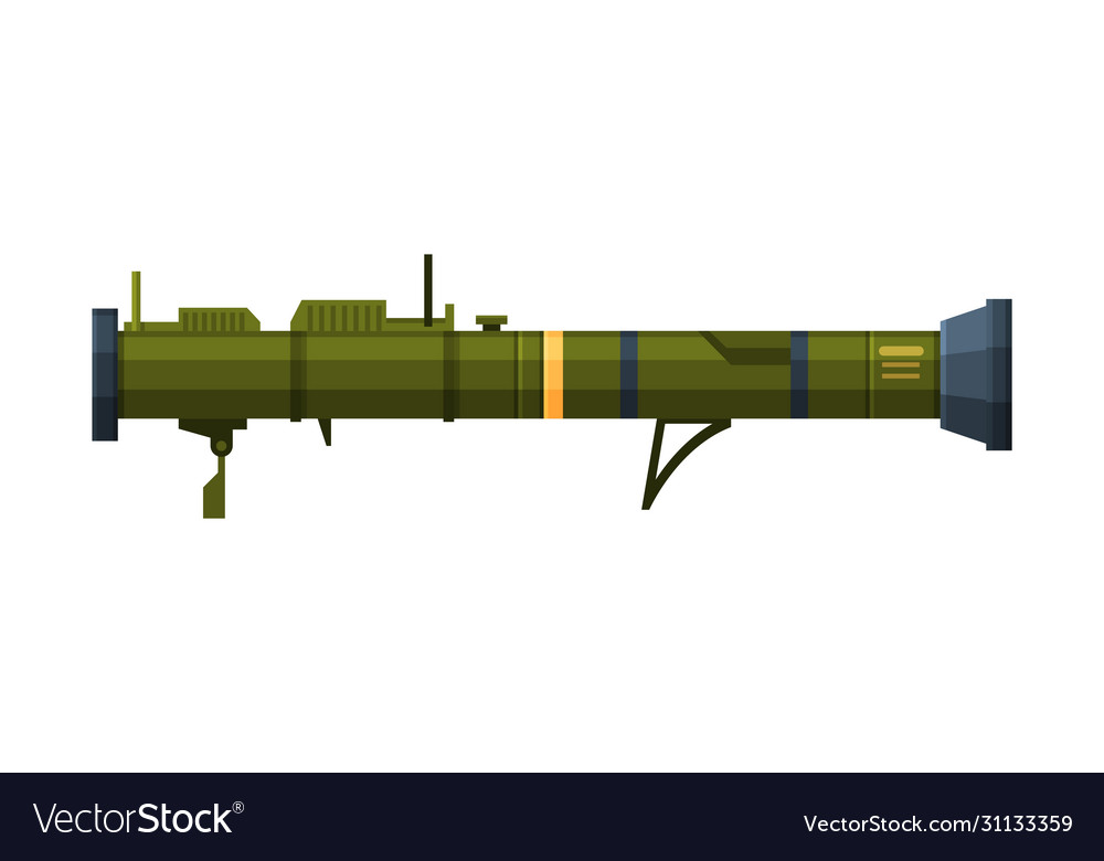 Retro bazooka portable rocket launcher military