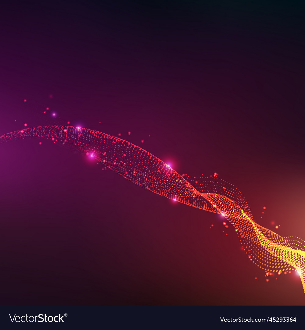 Abstract colorful curve lights background