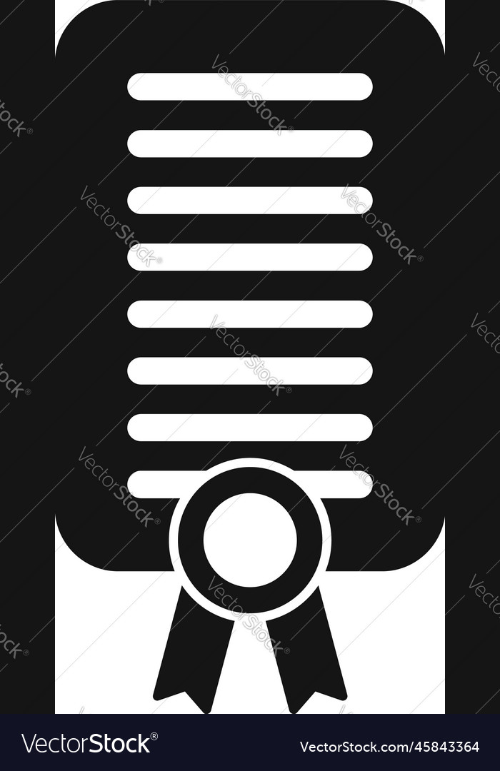 Focus vision icon simple core value Royalty Free Vector