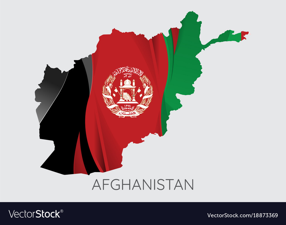 Map of afghanistan Royalty Free Vector Image - VectorStock