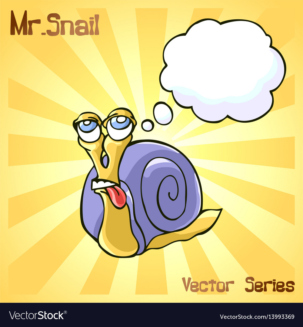 Mr snail with dreaming