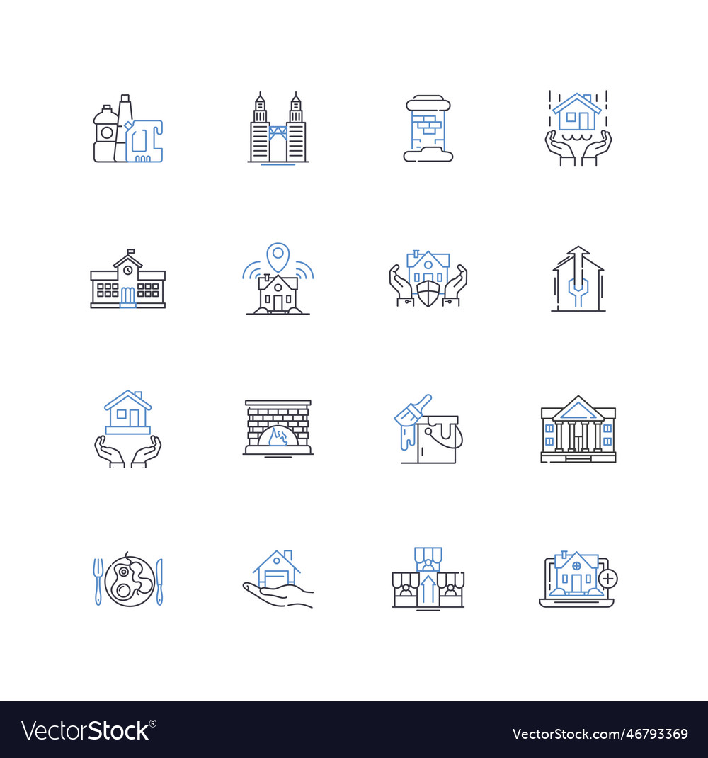 Systemizing line icons collection optimization