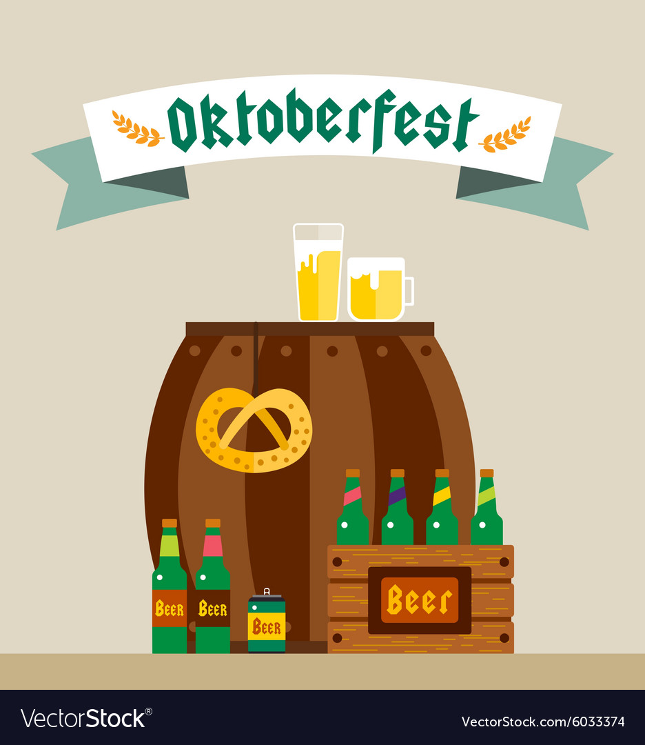 Oktoberfest celebration background poster