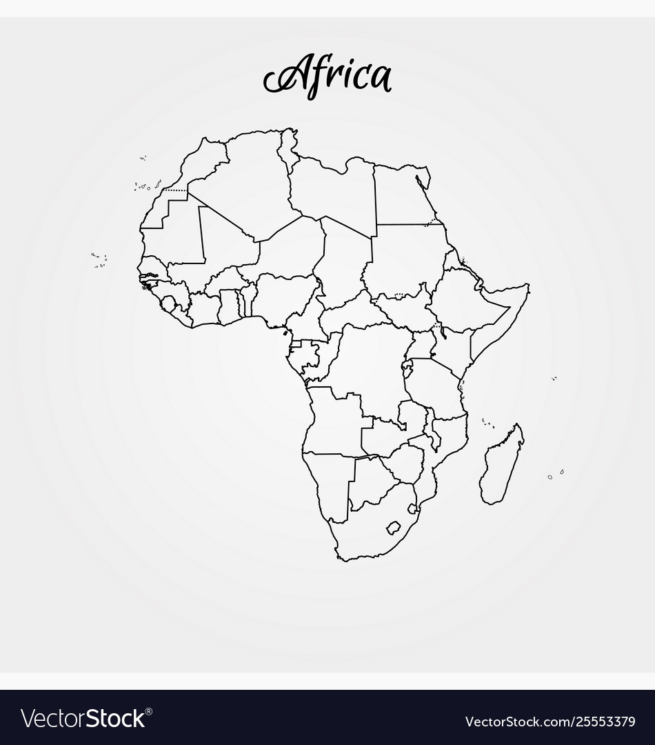 Map africa world