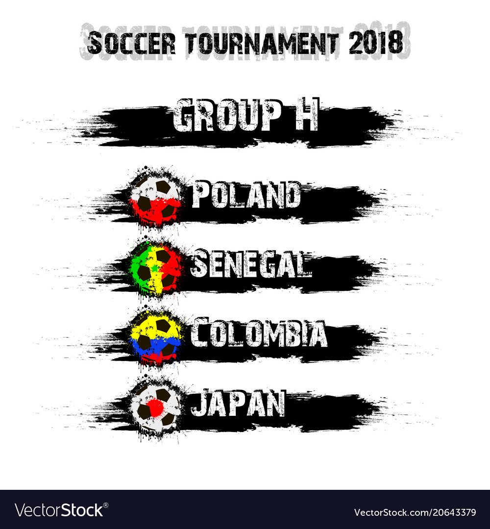 Soccer tournament 2018 group h