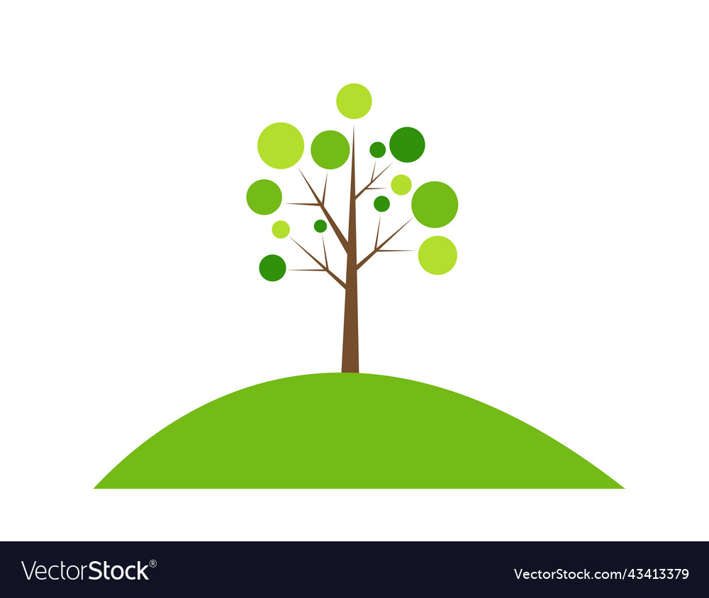Tree icon Royalty Free Vector Image - VectorStock