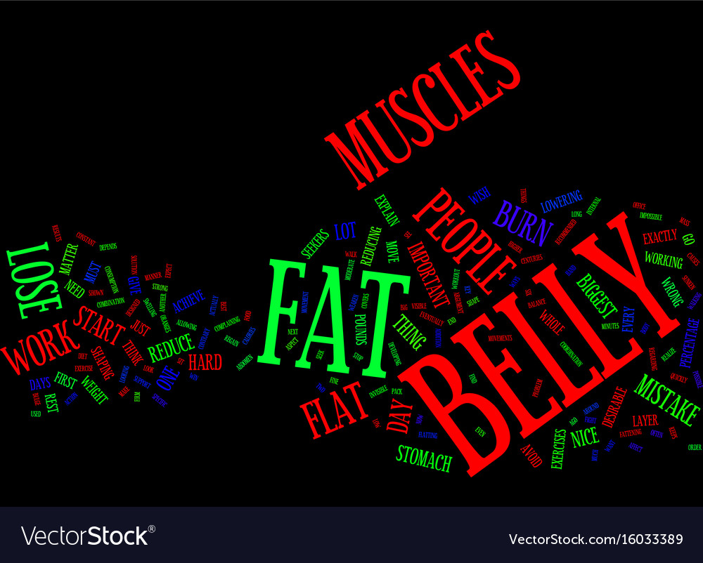 Lose belly fat now