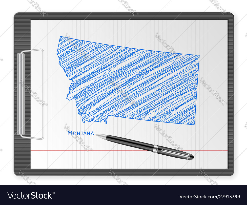 Clipboard montana map