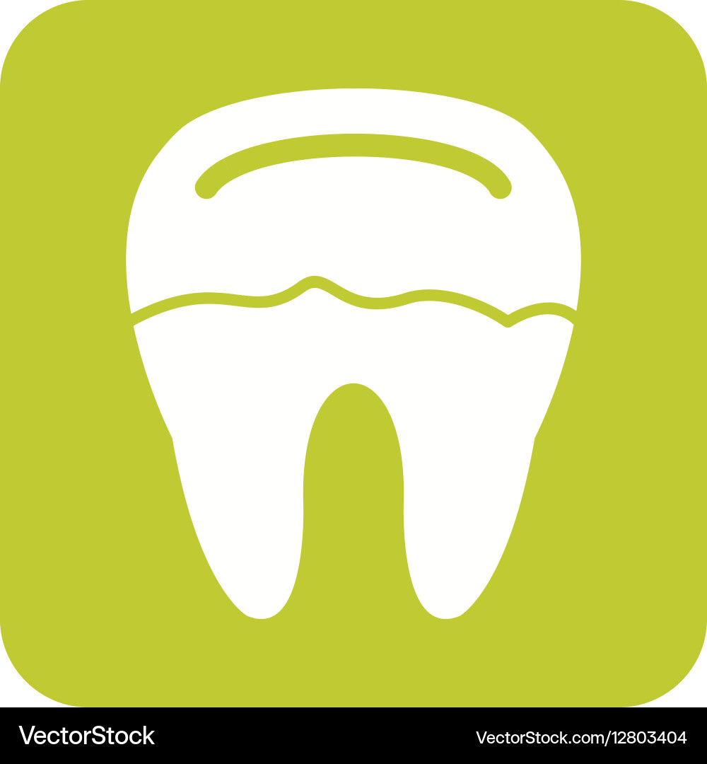 Decayed tooth Royalty Free Vector Image - VectorStock