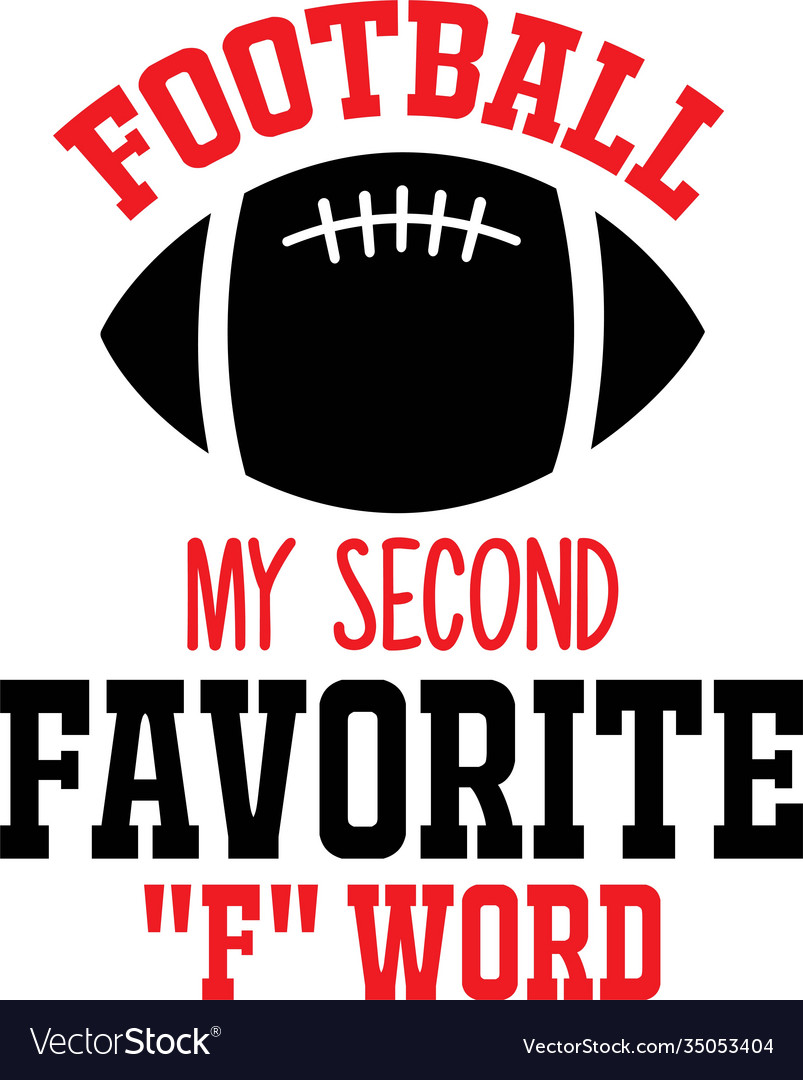 Football My Second Favorite F Word Style Shirts Tank Top Unisex