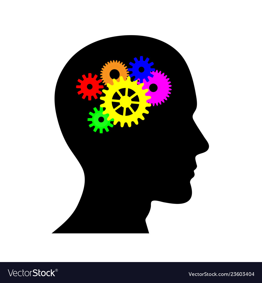 Human brain in the form of a mechanism