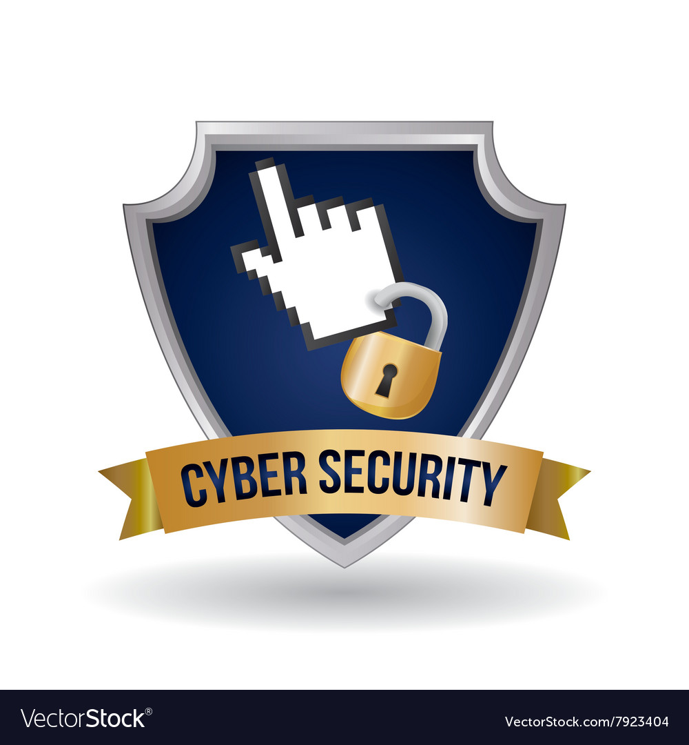 Security system design Royalty Free Vector Image