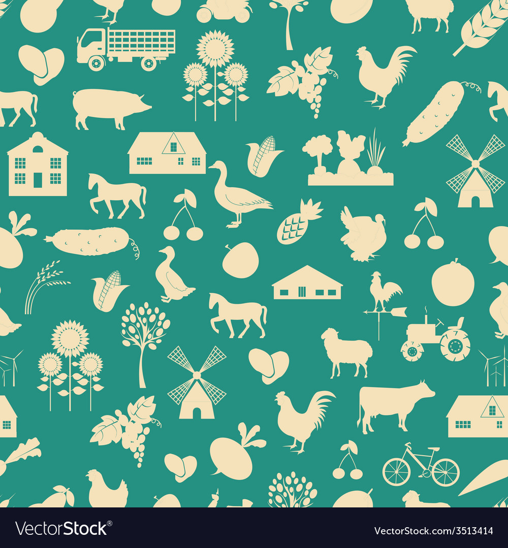 Agriculture background seamless