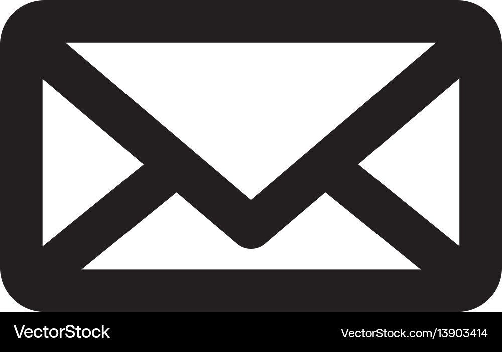 Email or mail symbol Royalty Free Vector Image