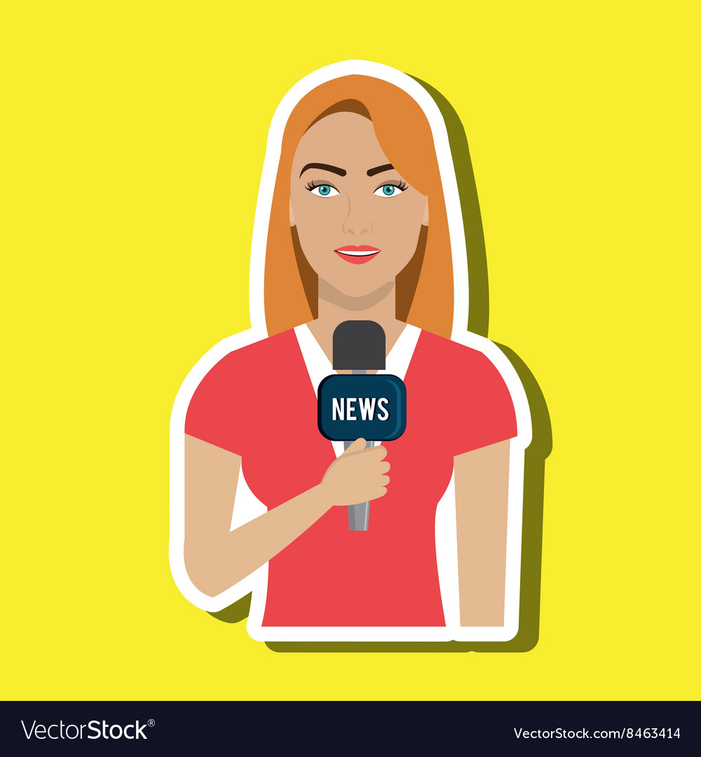 News Reporter Design