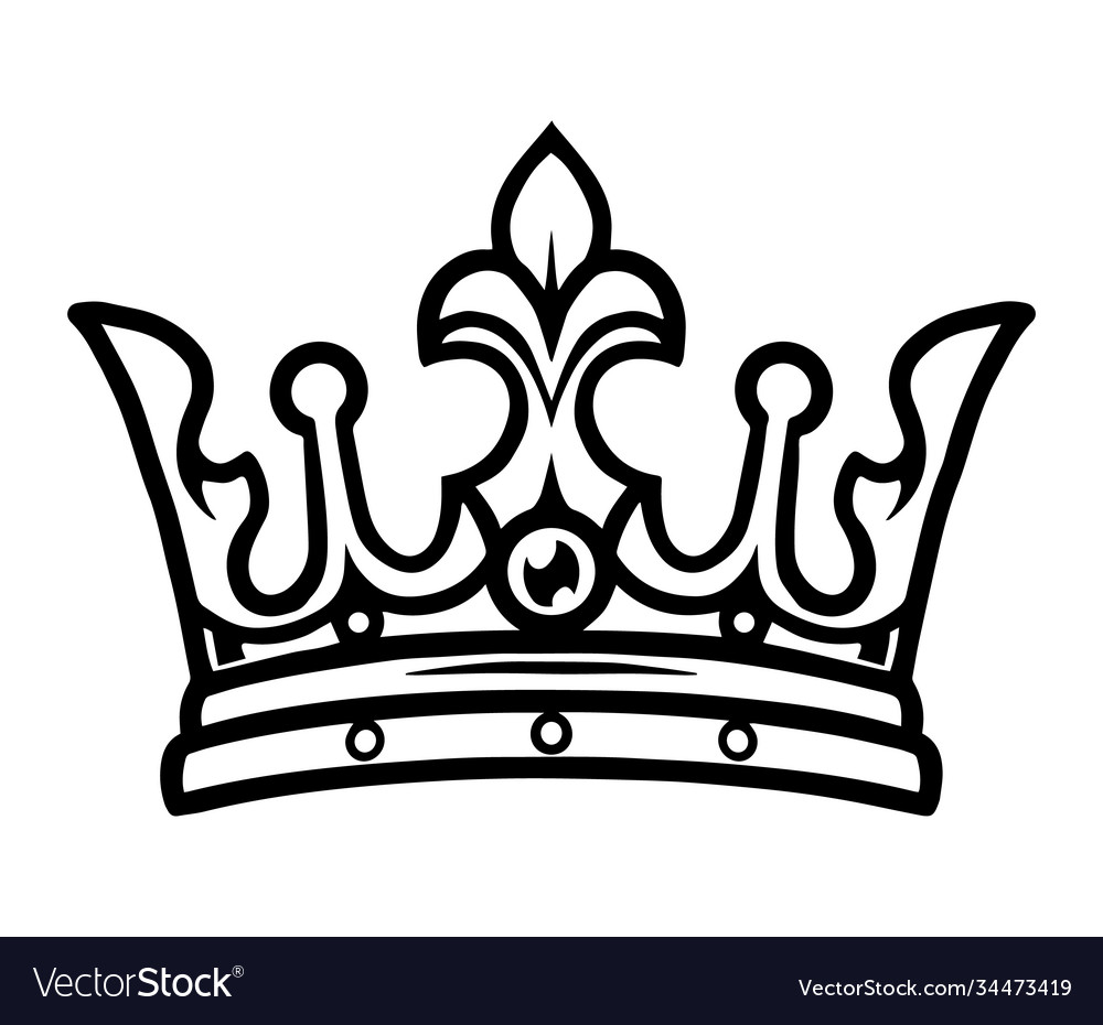 Great King & Queen Crown Tattoo – Tattoo for a week