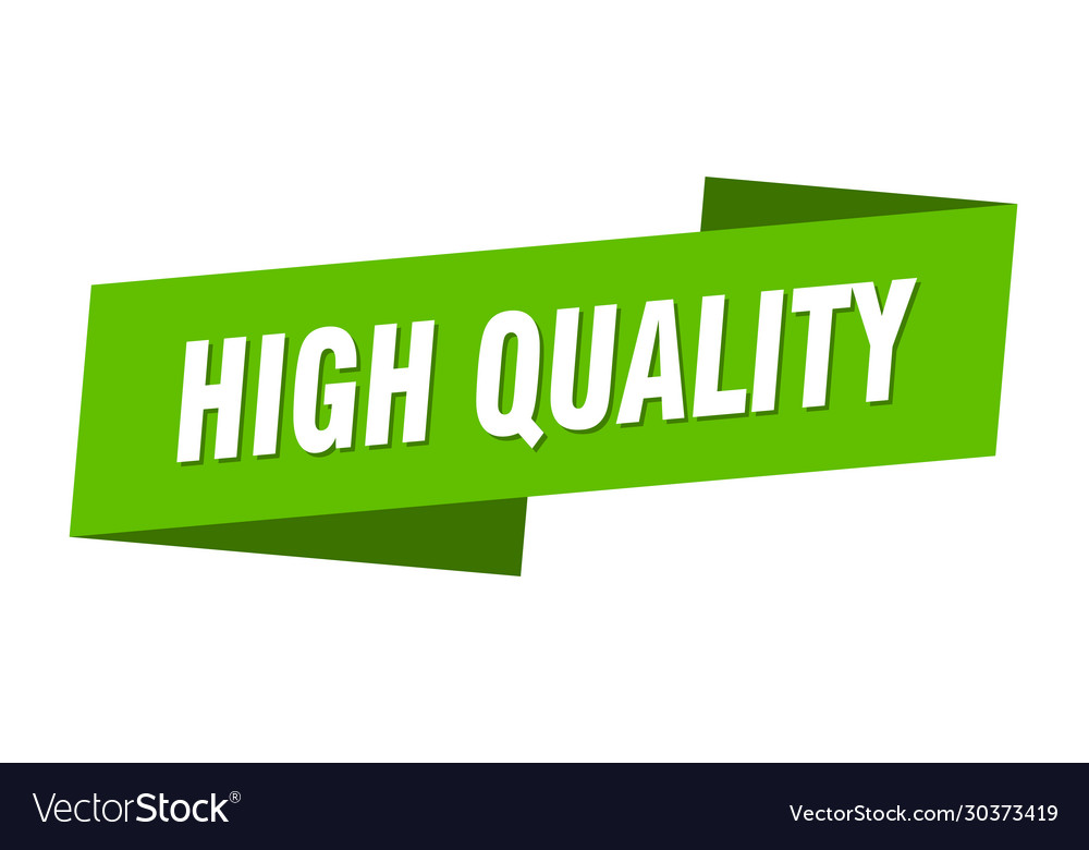 High quality banner template ribbon