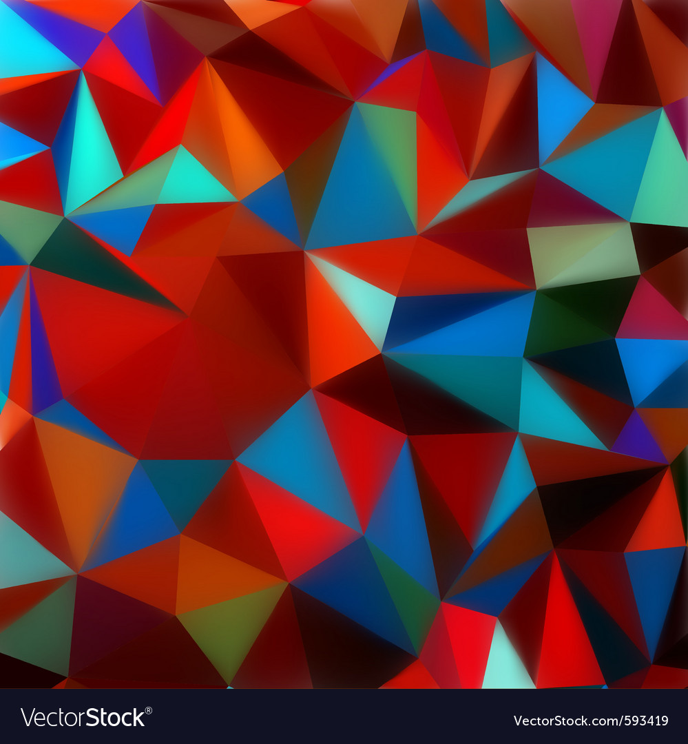 Polygon abstract background