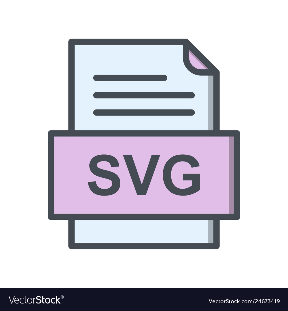 Download Svg File Document Icon Royalty Free Vector Image