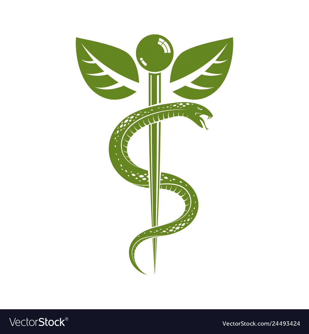 Caduceus Symbol konzeptionelle Homöopathie