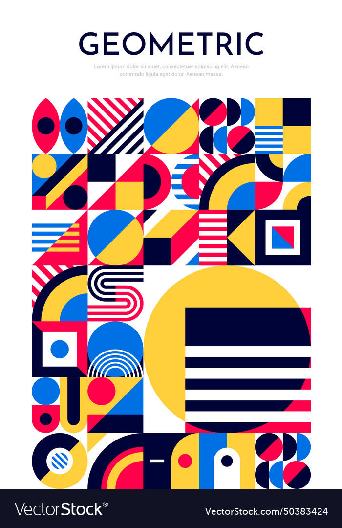 Geometric Pattern Poster