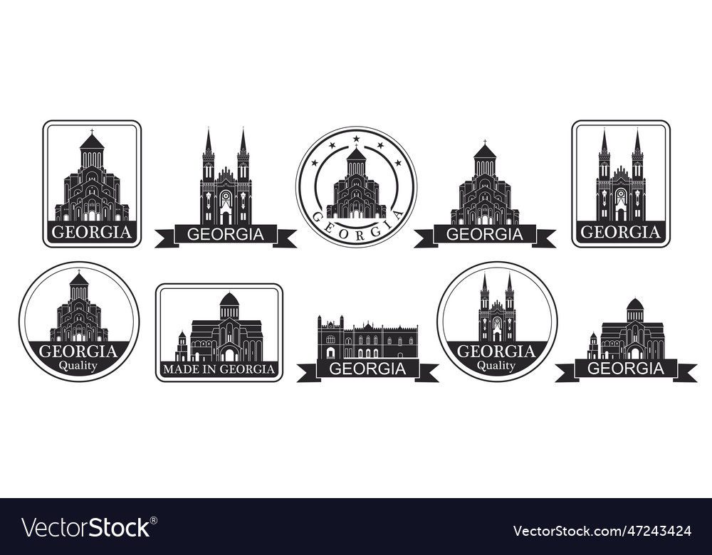 Georgia Royalty Free Vector Image - VectorStock