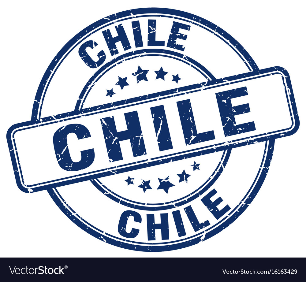 Chile stamp Royalty Free Vector Image - VectorStock