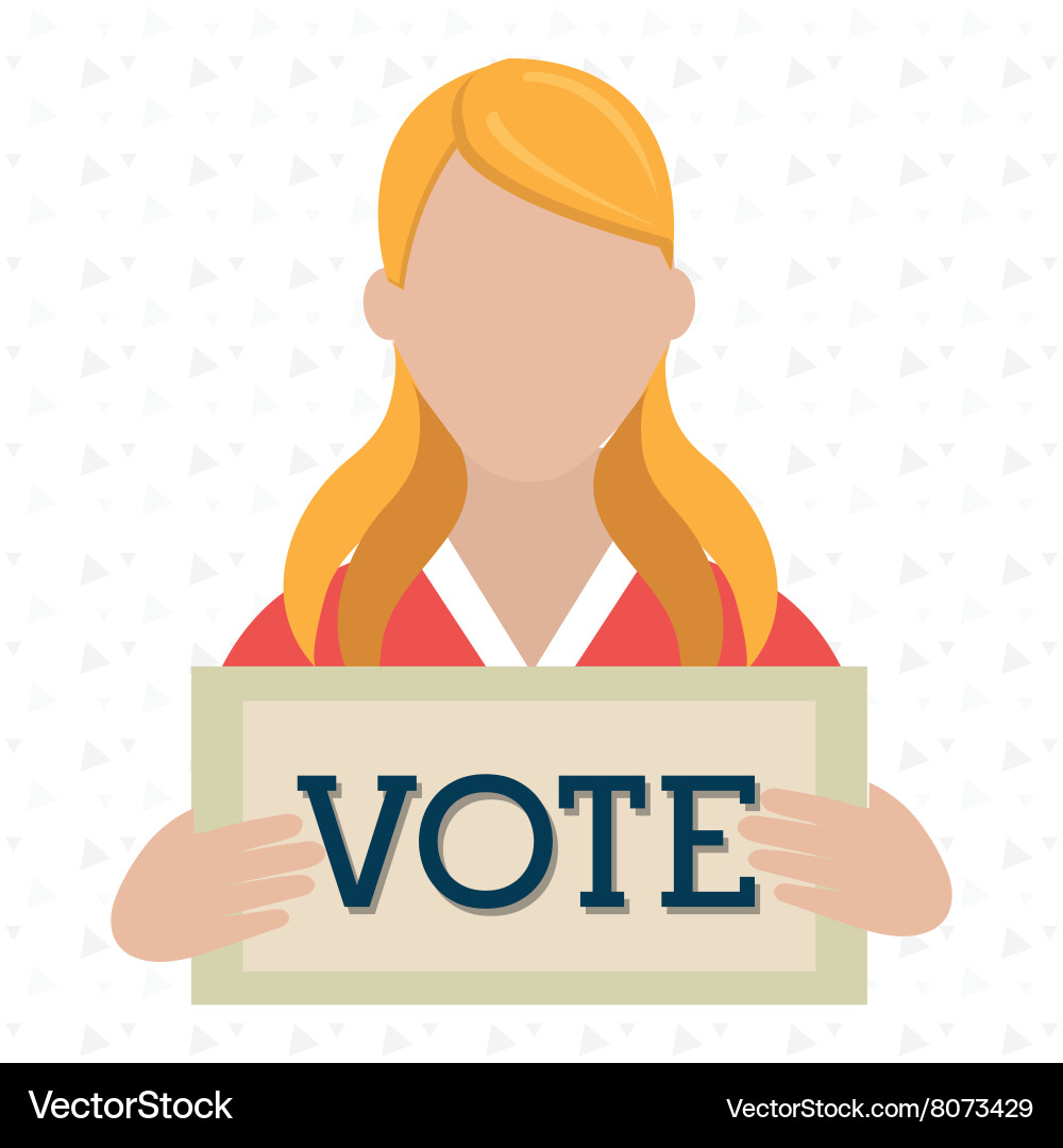Elections concept design Royalty Free Vector Image