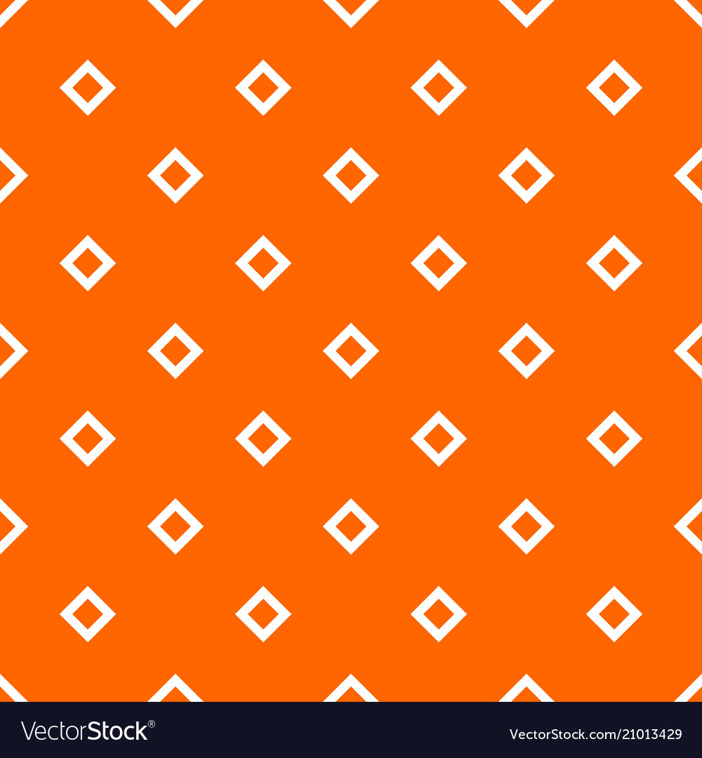 Tile orange and white background or pattern Vector Image