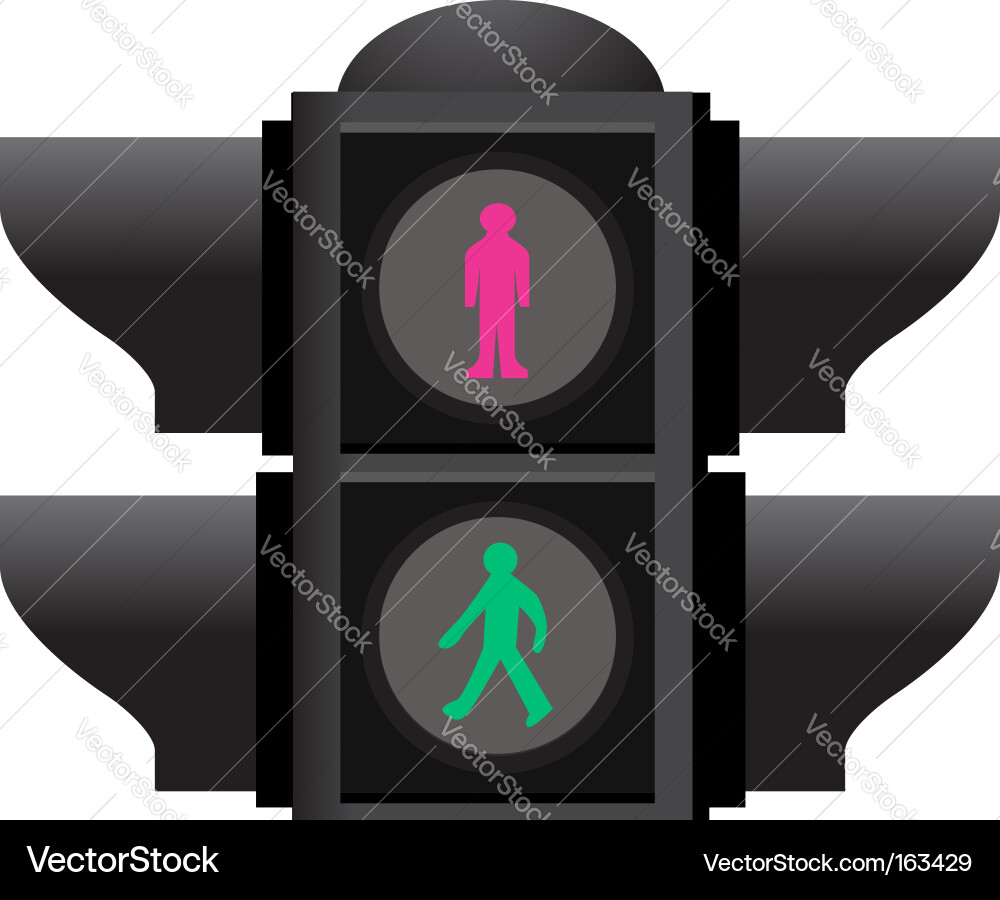 Traffic lights Royalty Free Vector Image - VectorStock
